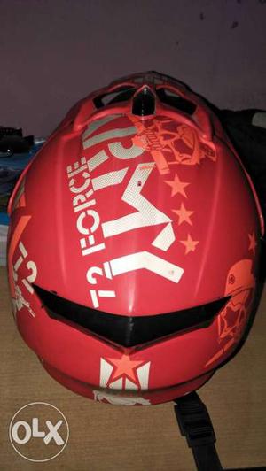 All new matt red AUTOGREEN helmet