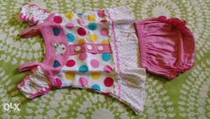 Baby Frock set brand new size 0 to 9 months