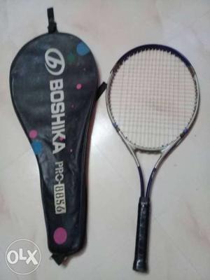 Black And Gray Boshika Tennis Racket