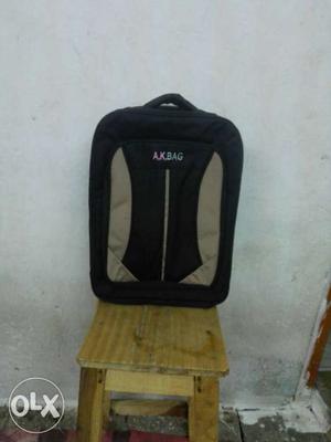 Black And Grey AK Bag Backpack
