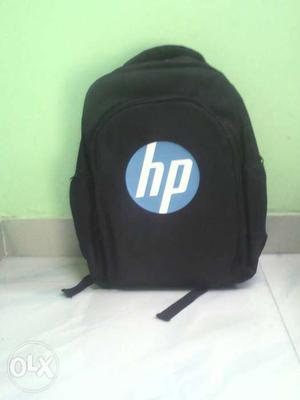 Black hp Backpack