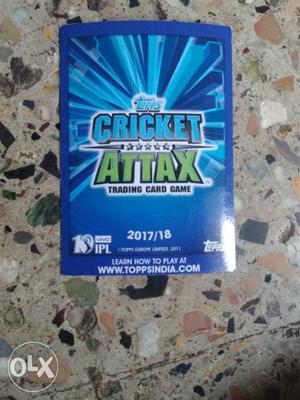 Cricket Attax Trading Card Box