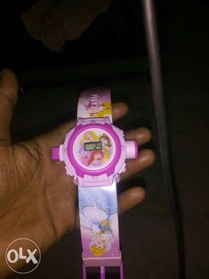 Disney Princess Printed LED Watch