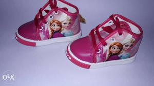 Disney Queen Frozen High Top Shoes