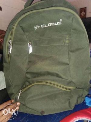 Grey Globus Backpack