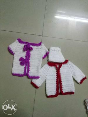 Hand Made Small Baby Woolen Sweeter