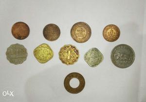 Indian pre Independence coins