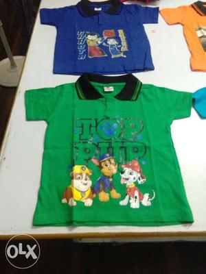 Kids T-shirt,6colour,6pcs Bouch Packing,size-2years To