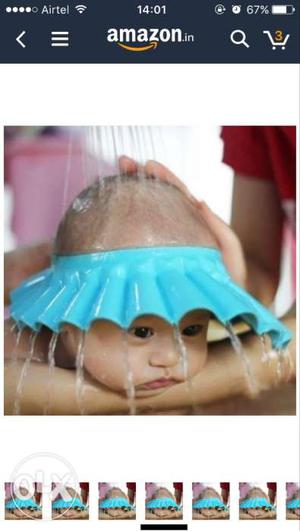 Kids shower cap