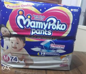 Mammy Poko Pants M Size 74 Pcs