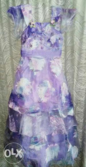 New nd unused from Dubai Full Frock for 10 or 11 yrs old