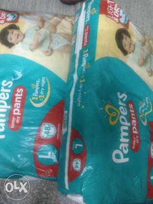 Pampers Disposable Diaper pants Large 48 Pack - 450/pack