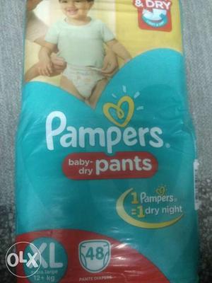 Pampers Disposable Diaper pants Xtra Large 48 Pack -
