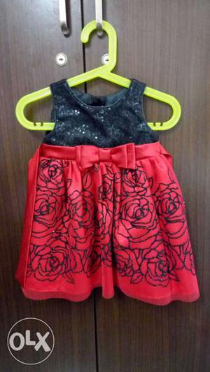 Party wear frock for 12 to 18 months old baby