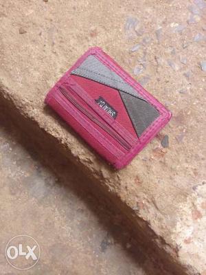 Red Velcro Wallets