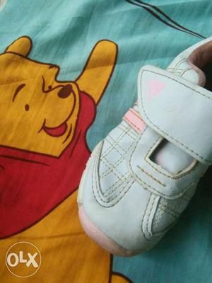 Toddler's Teal Velcro Shoe