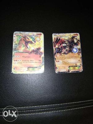 Two Pokemon Gaming Cards