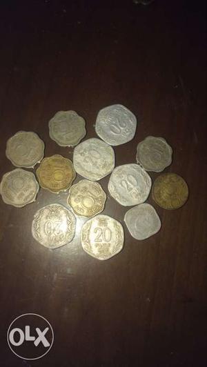 Very old collectible coins