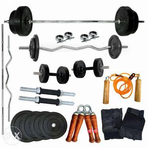 50 kg weight,gym weight lifting set,new condition,