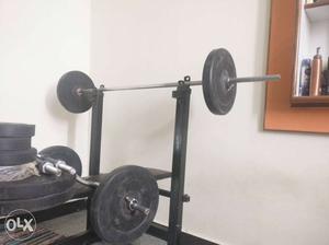 50kg combo home gym with banch.