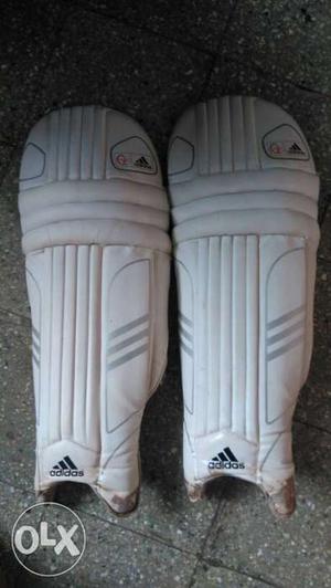 Adidas batting pads 1 year old good condition
