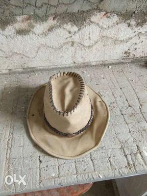 Beige Cowboy Hat