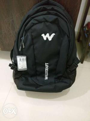 Brand new black color Wildcraft backpack - size