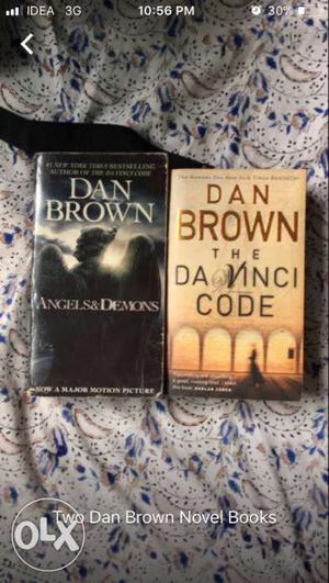 Dan Brown Angels & Demons And The Da Vinci Code Books