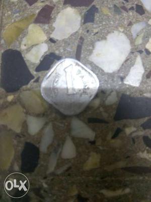 Diamond Shape Silver 1 Coin