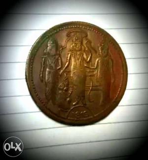  East India company made one anna coin.