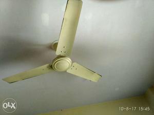 Have two ceiling fans only one month used. 800