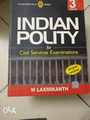 Indian Polity by M Laxmikant; ad good as new