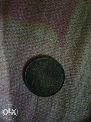 Jiwaji Rao Scindia time coin