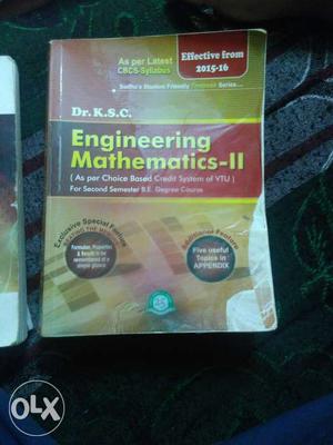 KSC mathematics book VTU 2nd SEM
