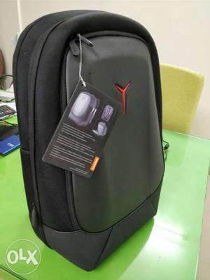 Lenovo Black Backpack Brand new