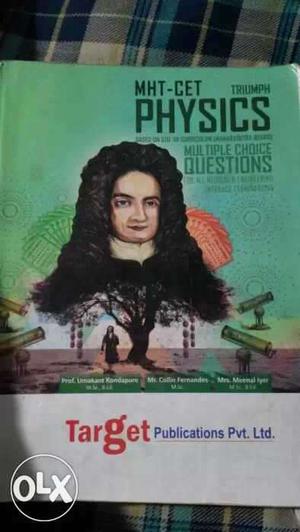 MHT-CET Physics chem and maths target publication books