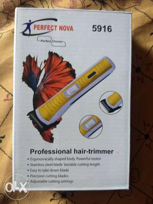 Seal packed Nova trimmer, cordless,great design
