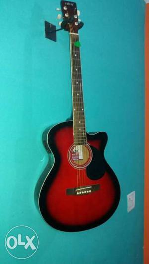 Semielectric guiter free 1capo+bag+lead of guiter with