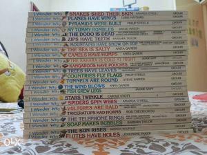 Set of best selling encyclopedisa called I WONDER
