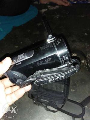 Sony Video Camera With Bag