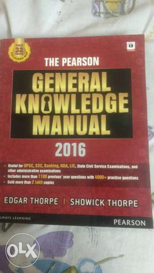 The Pearson General Knowledge Manual Textbook