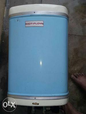 White And Blue Hot Low Water Heater