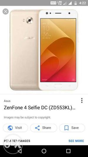Asus zenfore 4 selfie dual camera seel pack for