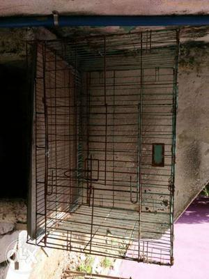 Black Collapsible Pet Cage
