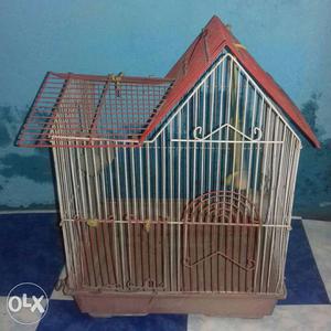 Cage पिंजरा for sell 6 month old Good