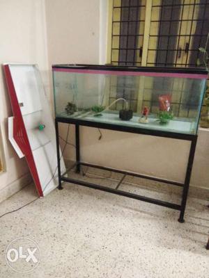 Fish aquarium 4feet length 1.5feet hight 1feet