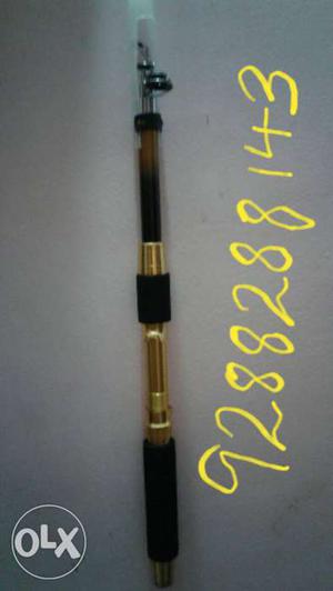 Gold Fishing Rod 6 feet telescopic imported. 