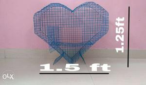 Homemade heartshaped cage and many more available