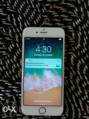 I phone 6s gold 16gb 15 month old... excellent