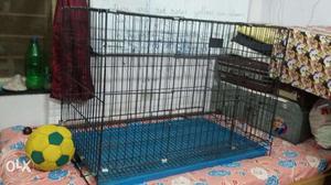 Iron cage for dogs